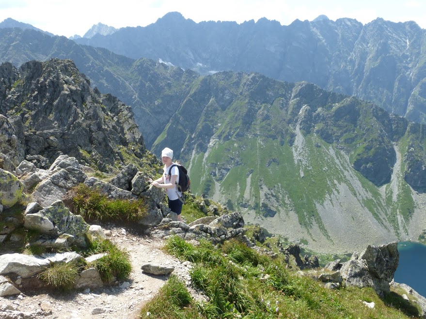 Zejście ze Szpiglasowego Wierchu