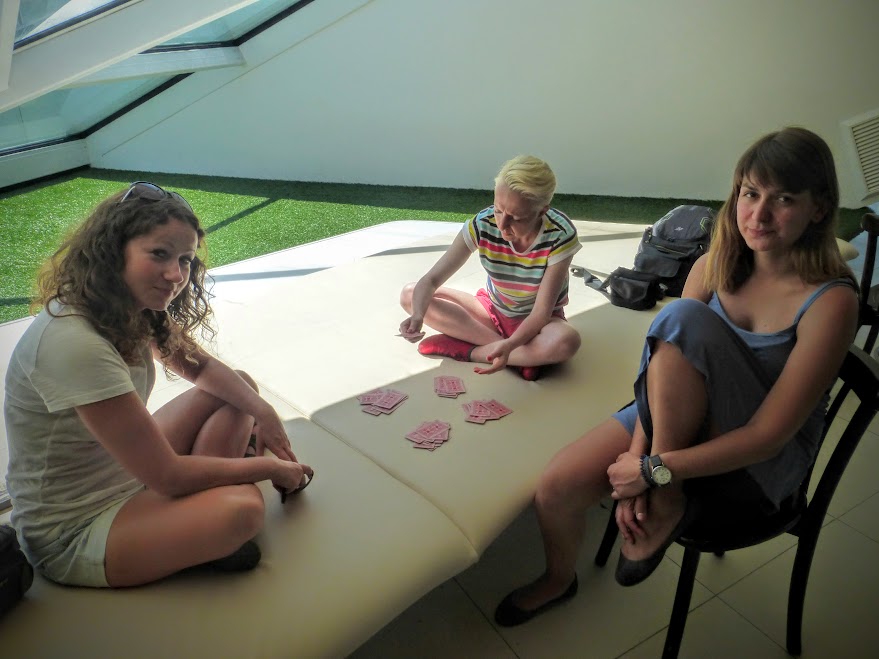 czekając na samolot