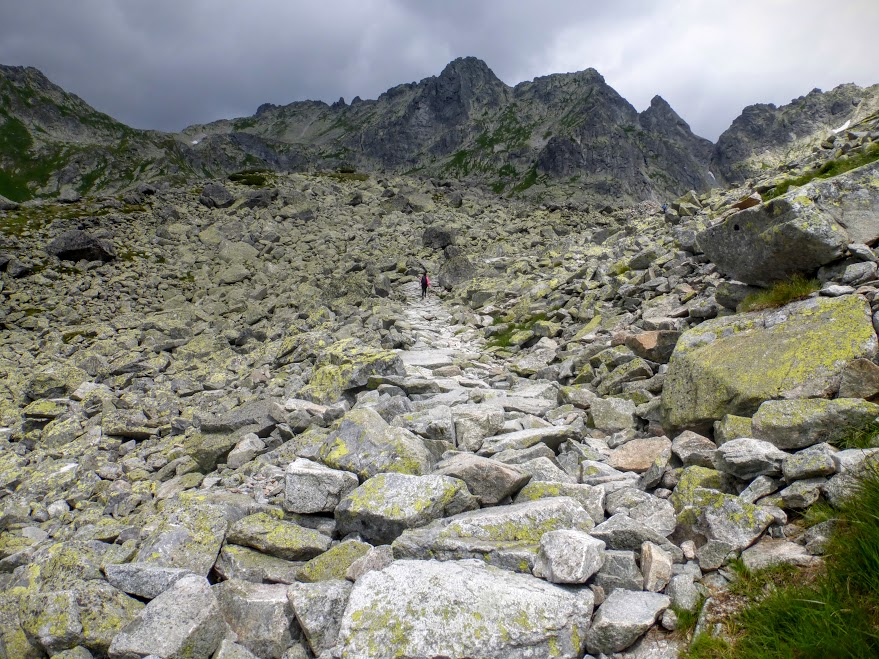 Krajobraz trochę księżycowy